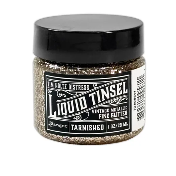 Tim Holtz, Distress Liquid Tinsels, Fine, Tarnished - TDA95811