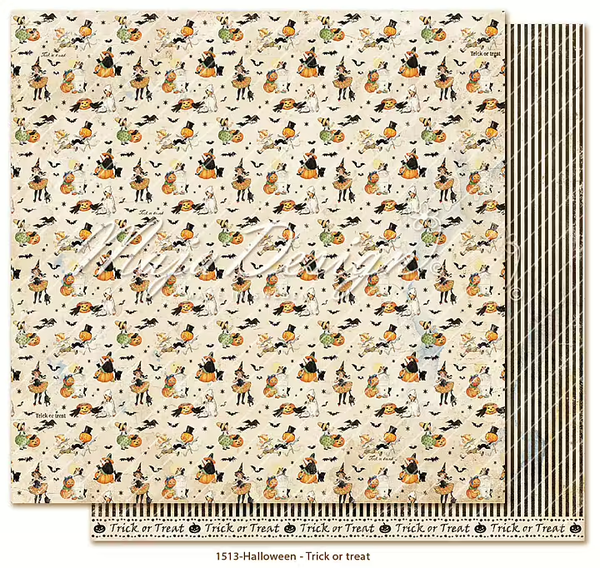Maja Design, Scrapbookvel, Halloween, Trick or Treat - 1513