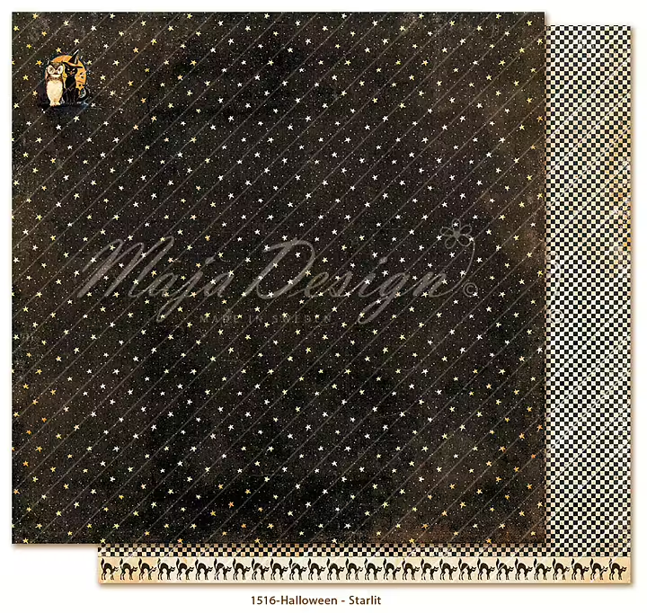 Maja Design, Scrapbookvel, Halloween, Starlit - 1516