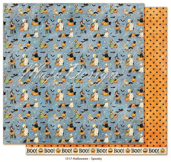 Maja Design, Scrapbookvel, Halloween, Spooky - 1517