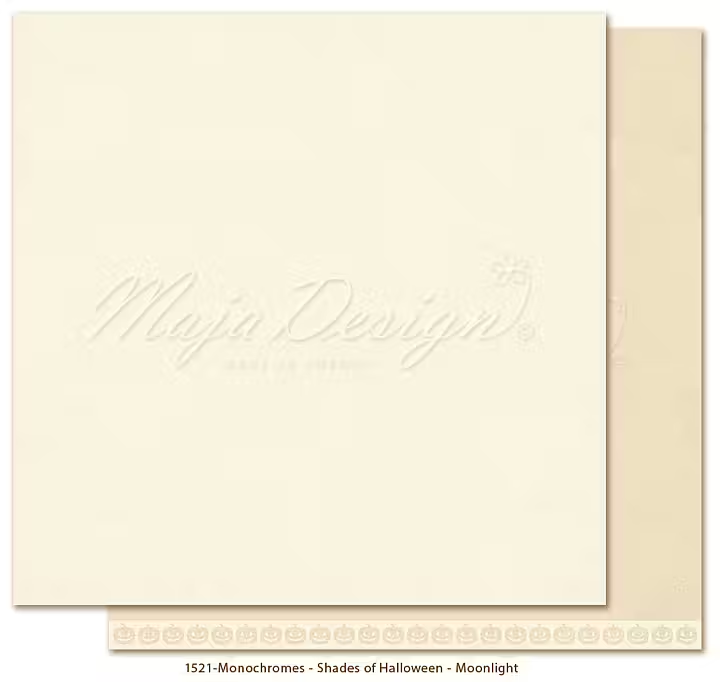 Maja Design, Monochromes, Scrapbookvel, Halloween, Moonlight - 1521