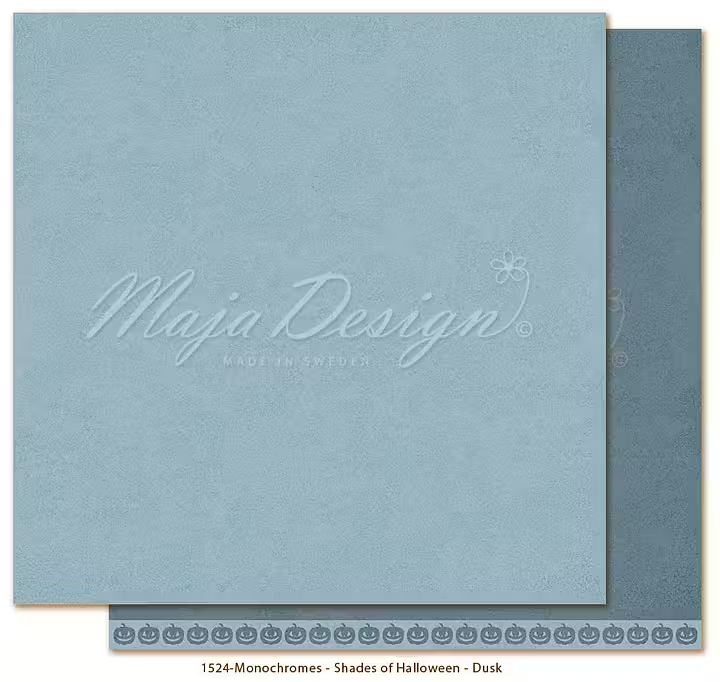 Maja Design, Monochromes, Scrapbookvel, Halloween, Dusk - 1524