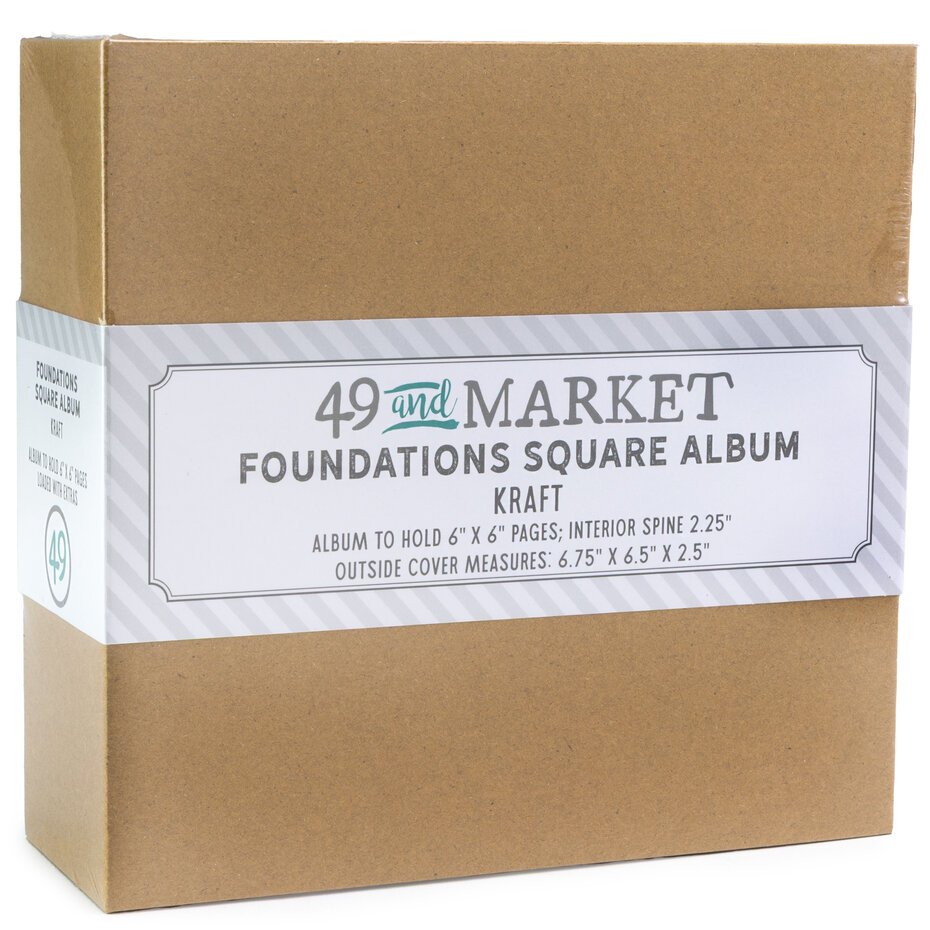 49 and Market, Foundations, Square Album, Kraft - FA-36749