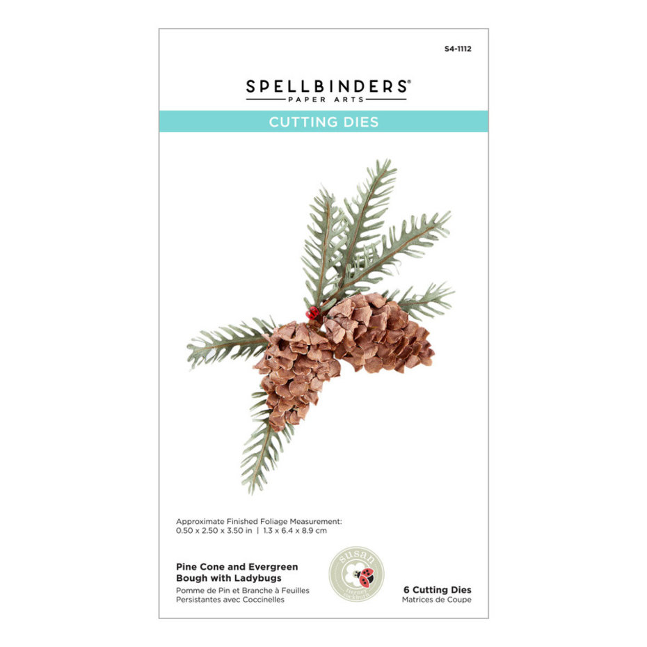 Spellbinders, Snijmal, Pine Cone and Evergreen Bough - S4-1112