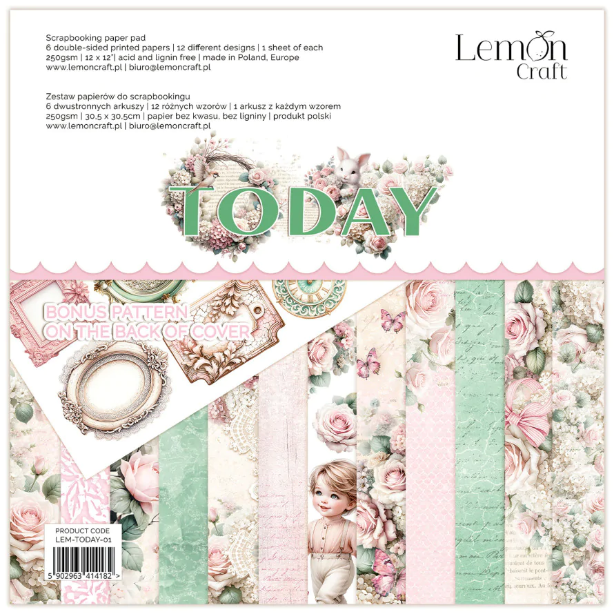 Lemon Craft, Scrapbookset, Today - LEM-TODAY-01