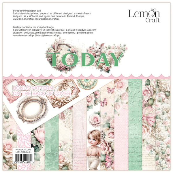 Lemon Craft, Scrapbookset, Today - LEM-TODAY-01