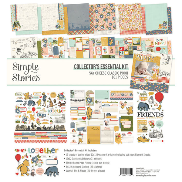 Simple Stories, Collector's Essential Kit, Classic Pooh - 23901