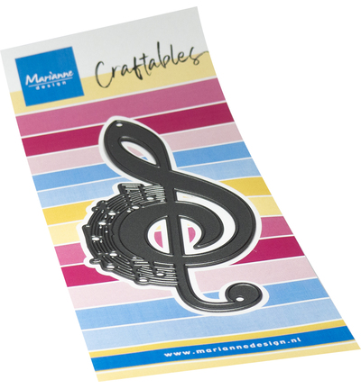 PRE-ORDER - Marianne Design, Craftable, Music Treble - CR1743