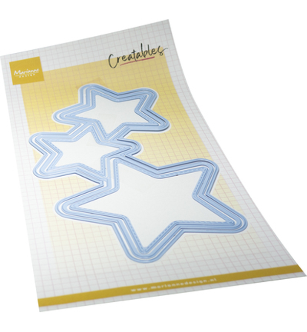 PRE-ORDER - Marianne Design, Creatable, Layout Stars - LR0978