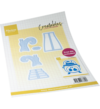 PRE-ORDER - Marianne Design, Creatable, Witch in the Kettle- LR0979