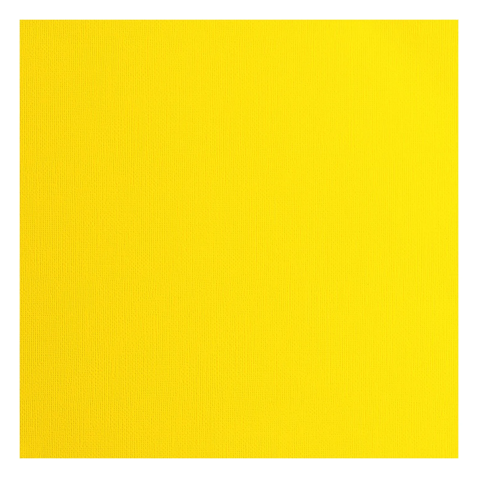 Vaessen Creative, Cardstock Texture, Lemonyellow, 30,5 x 30,5 cm - 2928-005