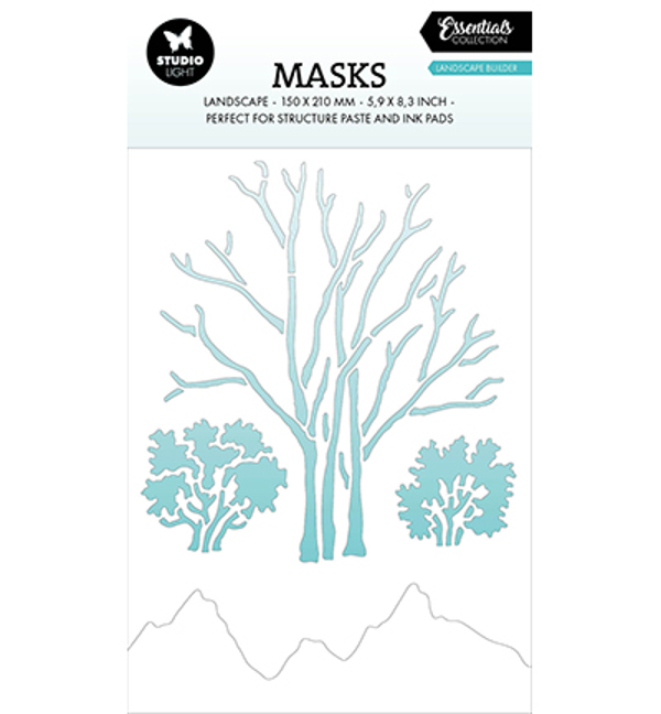 Studiolight, Mask Stencil, Essentials, Landscape - SL-ES-MASK293