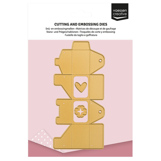 Vaessen Creative Opbergdoos met magneetbladen voor stanssjablonen, 24,5 x 25,4 x 7,5 cm Vaessen Creative Opbergdoos met magneetbladen voor stanssjablonen, 24,5 x 25,4 x 7,5 cm