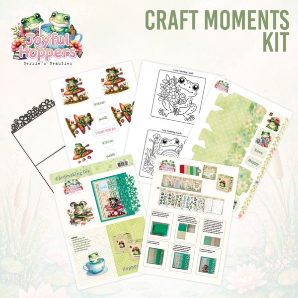 Berrie's Beauties, Craft Moments Kit, Joyful Hoppers 4K - BBCMK10003