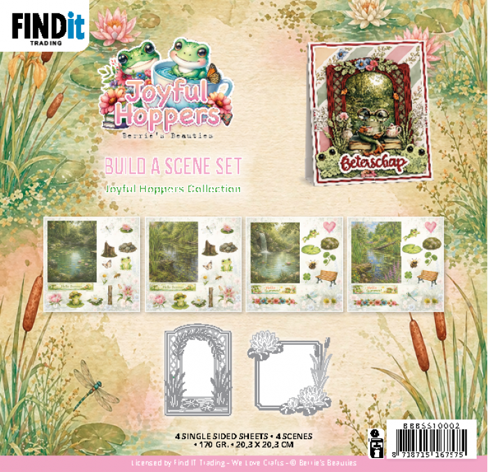 Berrie's Beauties, Build a Scene Set, Joyful Hoppers - BBBSS10002
