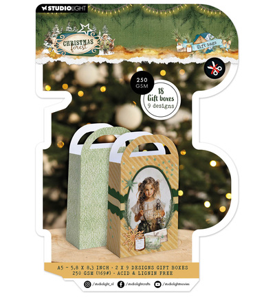 PRE-ORDER - Studiolight, Gift Bags, Christmas Forest - SL-CF-GBPP481