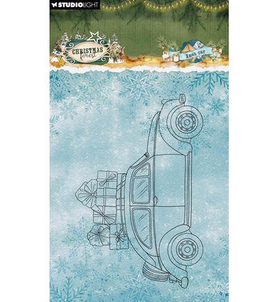 PRE-ORDER - Studiolight, Clear Stamp, Christmas Forest, Xmas Car - SL-CF-STAMP952