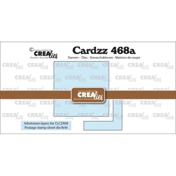 Crealies, Snijmal, Cardzz, Tussenlaagjes voor CLCZ468 - CLCZ468a