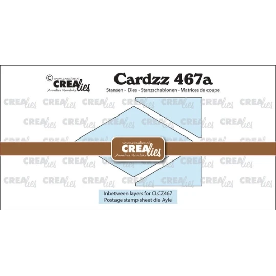 Crealies, Snijmal, Cardzz, Tussenlaagjes voor CLCZ467 - CLCZ467a
