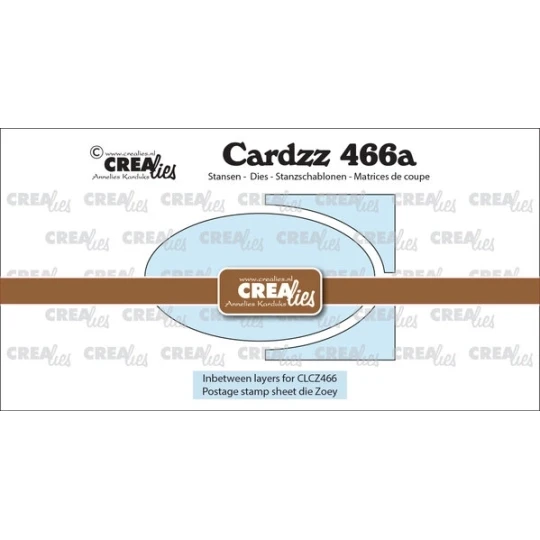 Crealies, Snijmal, Cardzz, Tussenlaagjes voor CLCZ466 - CLCZ466a