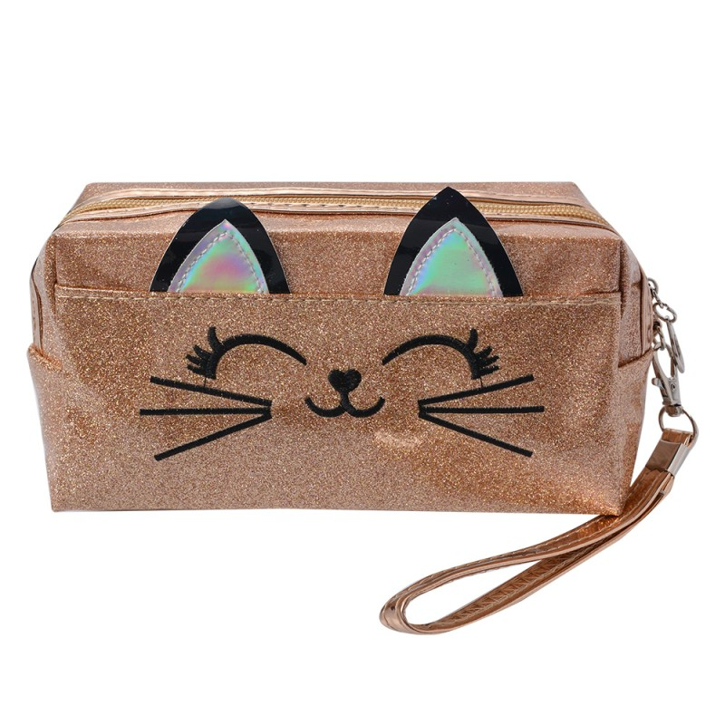 Juleeze, Etui, Kat, Goudkleurig