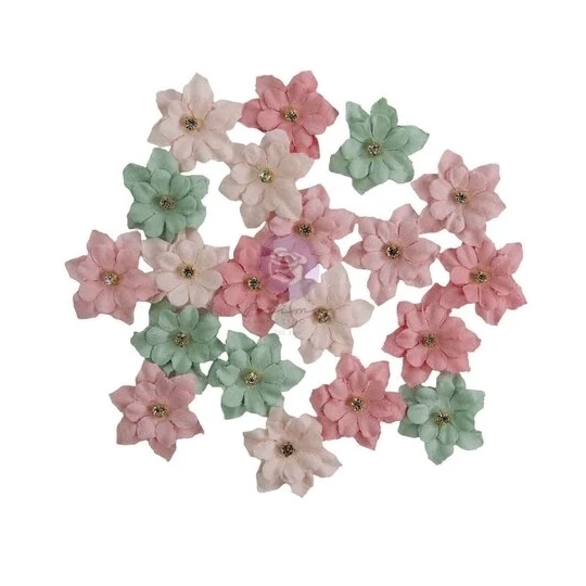 Prima Marketing, Buttons & Keepsake Flowers, Delicate Trimmings - 684723