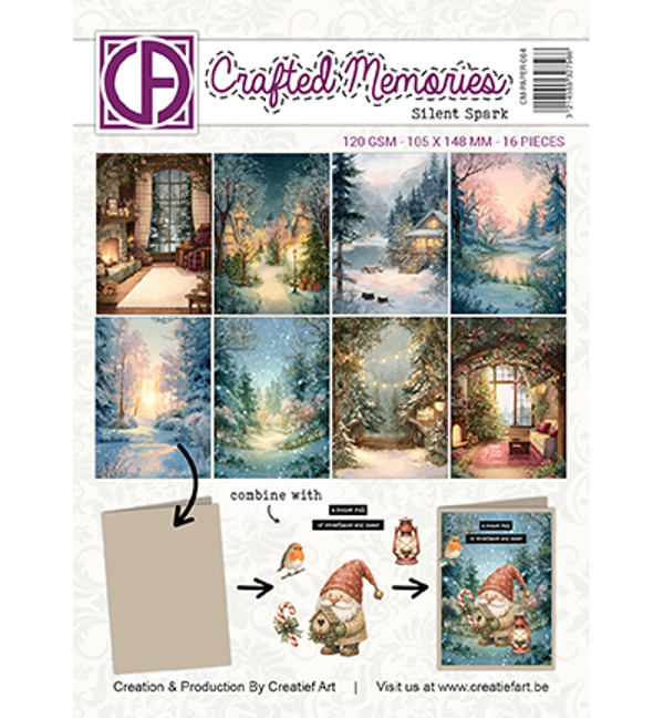 Creatief Art, Collagepapier, Silent Spark - CM-PAPER-004