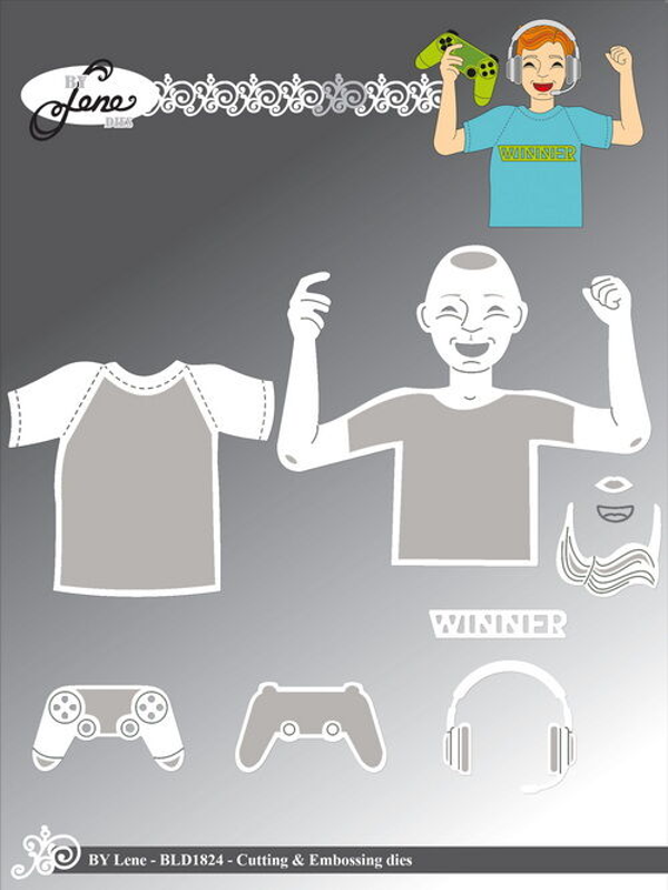 By Lene, Snijmal, Gamer - BLD1824