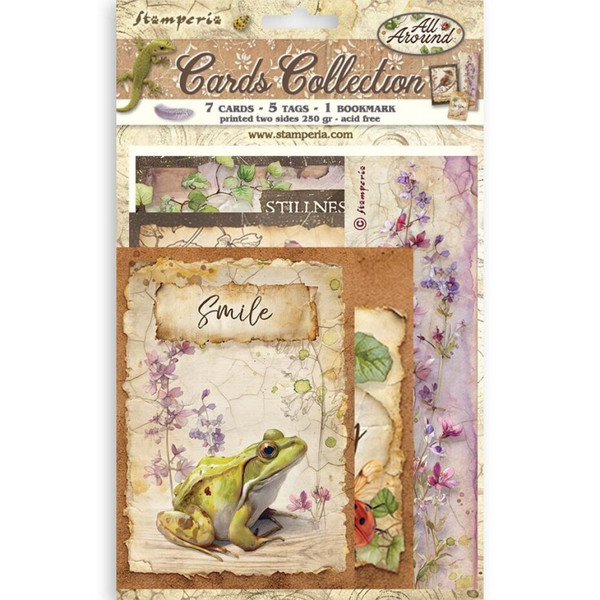 Stamperia, Cards Collection, All Around  - SBCARD42