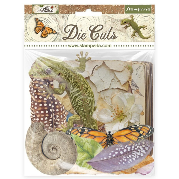 Stamperia, Die Cuts, All Around  - DFLDC133