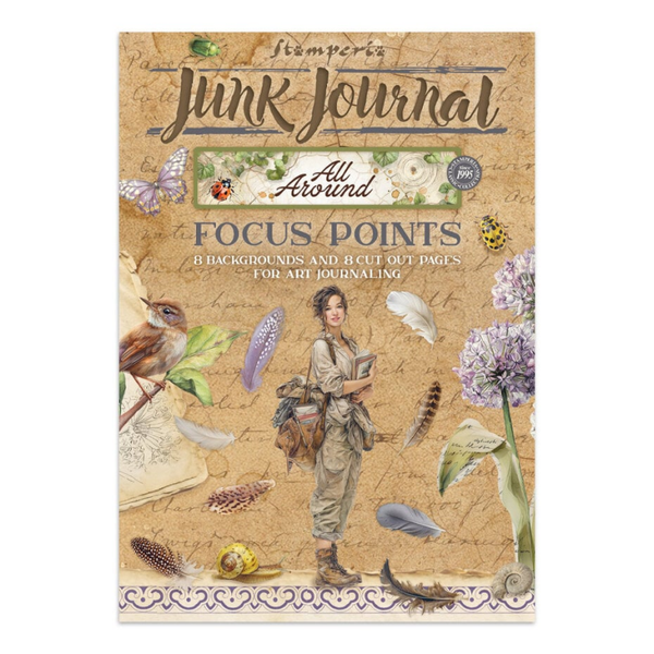 Stamperia, Junk Journal, All Around, A5, Focus Points - SBJKS02