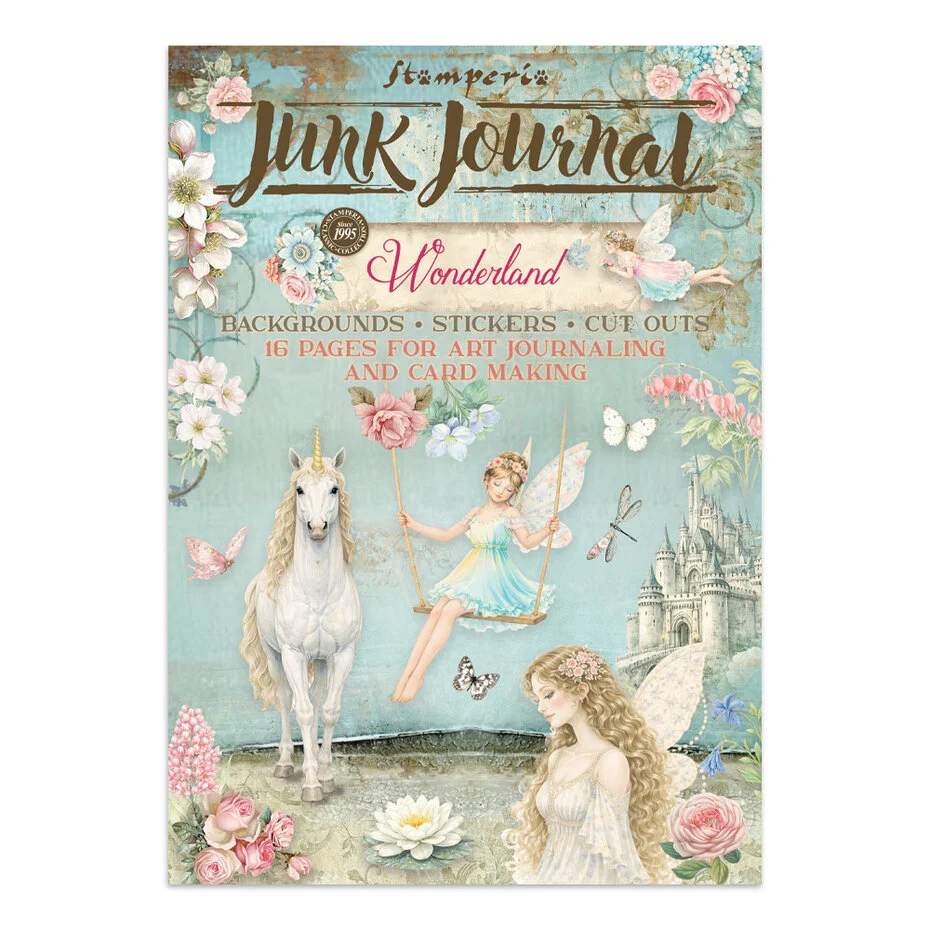Stamperia, Junk Journal, Wonderland - SBJK21