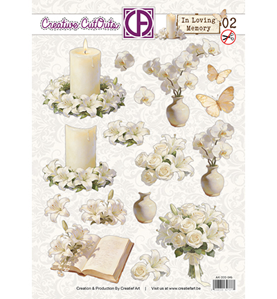 Creative Cutouts, Stansvel, In Loving Memory 02 - CCO-046