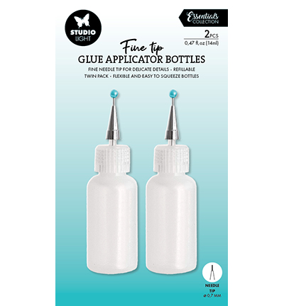 Studiolight, Glue Applicators Bottles, Fine Tip - SL-TO-GAB01