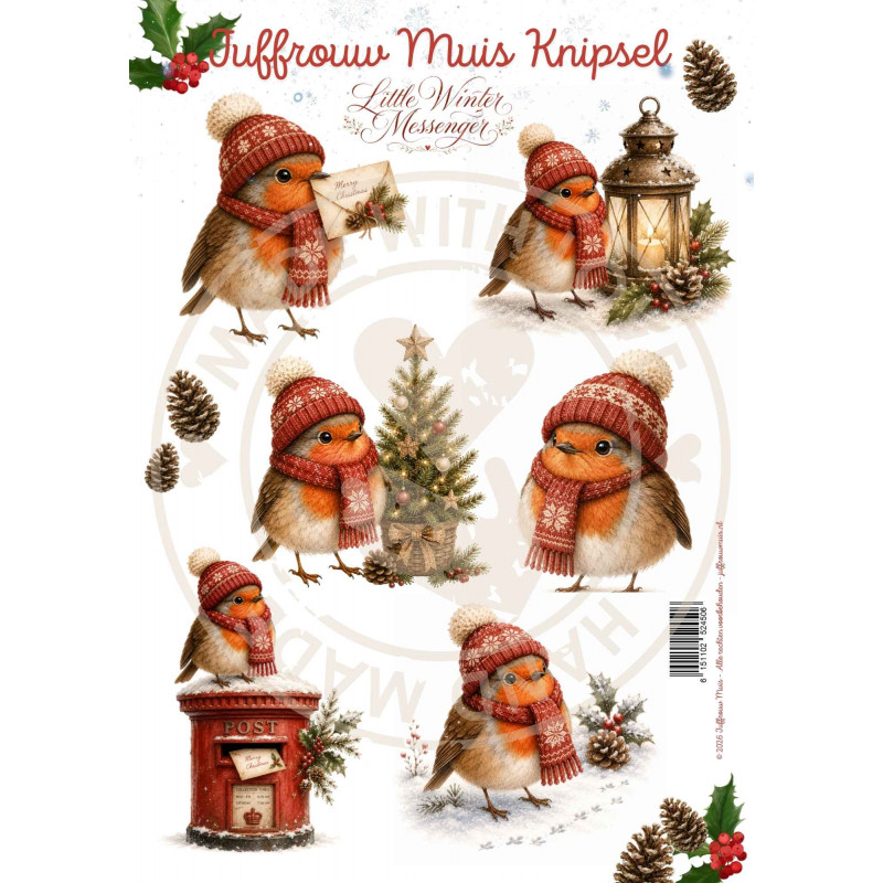 Juffrouw Muis, Knipsel, Little Winter Messenger