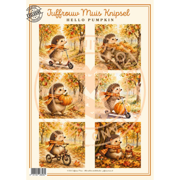 Juffrouw Muis, Knipsel, Hello Pumpkin