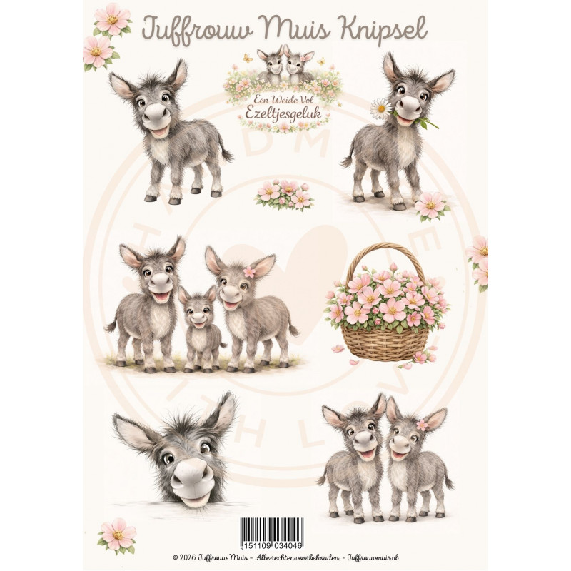 Juffrouw Muis, Knipsel, Ezeltjesgeluk
