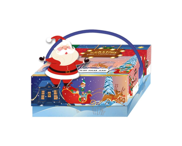 Boek en Puzzelslee - Kerstmis
