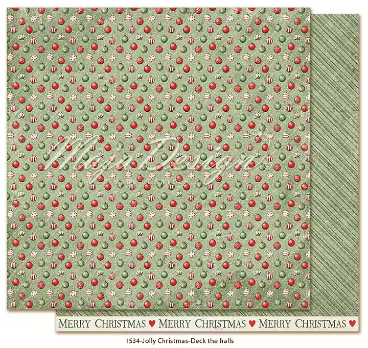 Maja Design, Scrapbookvel, Jolly Christmas, Deck the Halls - 1534