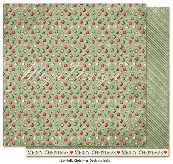 Maja Design, Scrapbookvel, Jolly Christmas, Deck the Halls - 1534