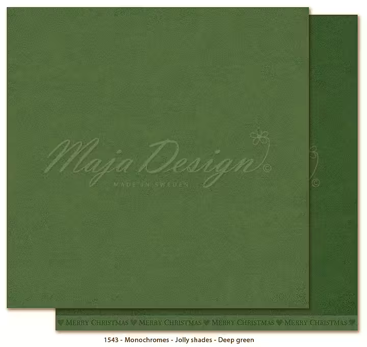 Maja Design, Monochromes, Jolly, Deep Green - 1543