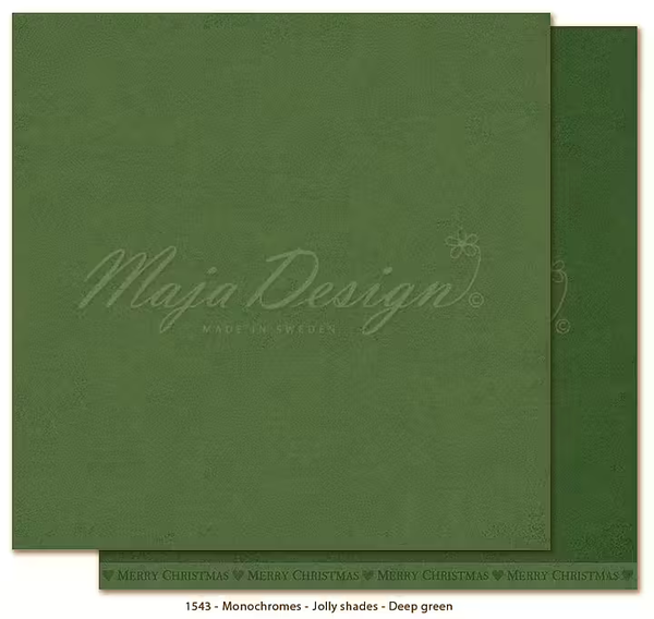 Maja Design, Monochromes, Jolly, Deep Green - 1543