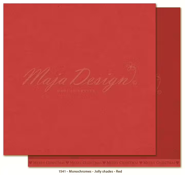 Maja Design, Monochromes, Jolly, Red - 1541