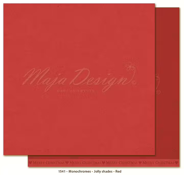 Maja Design, Monochromes, Jolly, Red - 1541