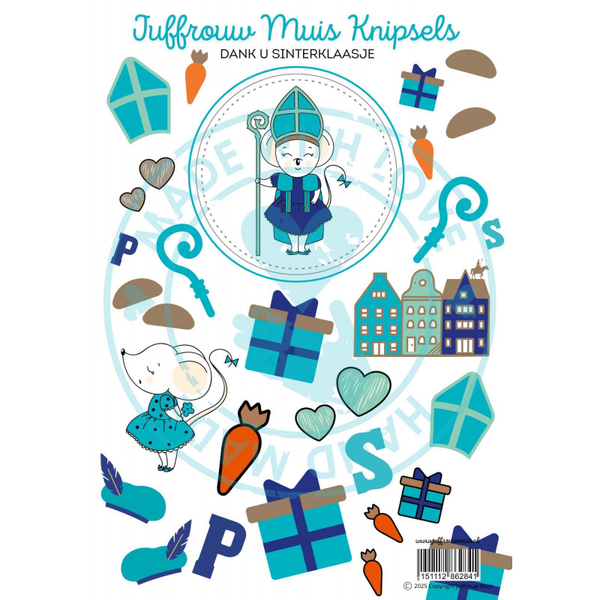 Juffrouw Muis, Knipsel, Dank U Sinterklaasje