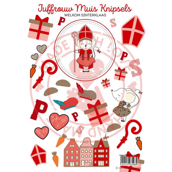 Juffrouw Muis, Knipsel, Welkom Sinterklaas
