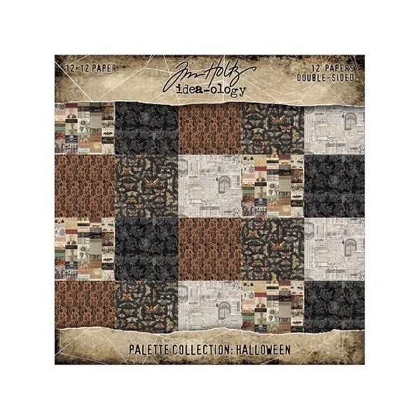 Tim Holtz, Idea-Ology, Palette Collection, 12x12 inch, Halloween - TH94467