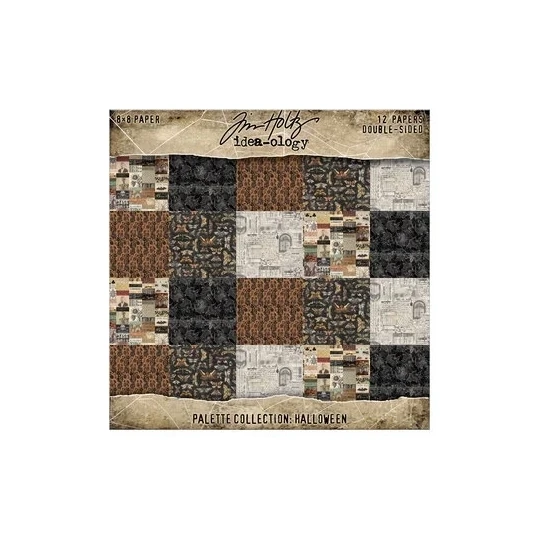 Tim Holtz, Idea-Ology, Palette Collection, 8x8 inch, Halloween - TH94481