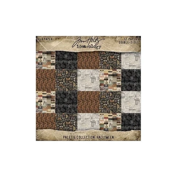 Tim Holtz, Idea-Ology, Palette Collection, 8x8 inch, Halloween - TH94481