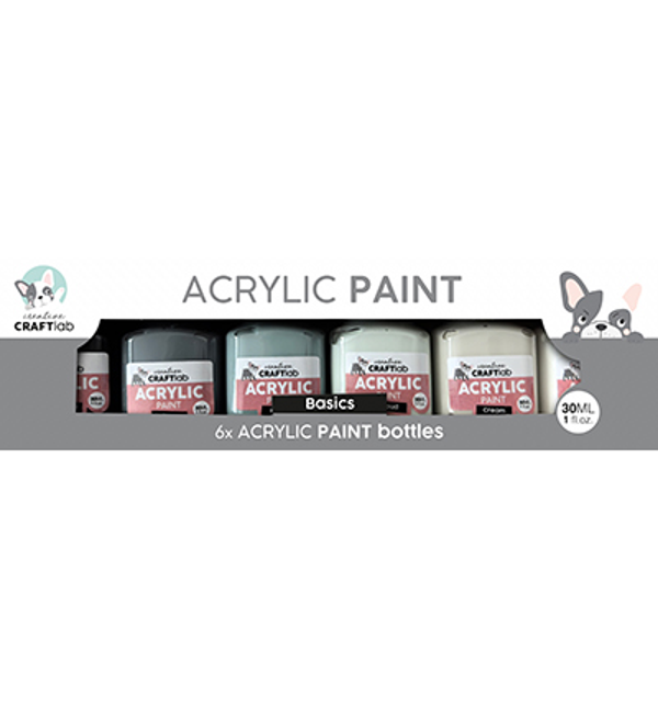 CraftLab, Essentials, Acrylic Paint, Basics - CCL-ES-ACP43